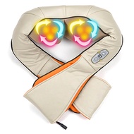 VTTO U รูปร่างไฟฟ้า Shiatsu กลับคอไหล่ Body Massager อินฟราเรดอุ่น4D Kneading รถ /Home นวดผ้าคลุมไหล
