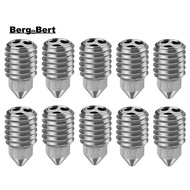 For  Lab X1 X1C P1S P1P Copper Plated Nozzle High  CHT Nozzle 3D Printer Accessories 0.6mm