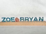 🌸永生花字母燈🌸 人名💛自訂字母💜LED燈❤️