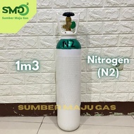 TABUNG NITROGEN 1M3 + ISI NITROGEN N2