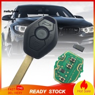 <richstore> 433MHz 3 Buttons Remote Car Key Fob with ID44 Chip for BMW E46 E39 3 5 7 Series