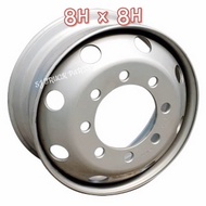 9.00 x 22.5 16mm TUBELESS TIRE RIM IRON HEAVY WHEEL 8HOLE x 8HOLE  10HOLE x 10HOLE TYRE SIZE 295/80R