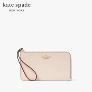 KATE SPADE NEW YORK LUCY SAFFIANO LEATHER MEDIUM L-ZIP WRISTLET KD546 กระเป๋าคล้องข้อมือ