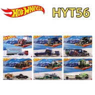 Hot Wheels HW Metro 2025 HYT56 – Optimus Prime Transport Truck with Track-Compatible 1:64 Die-Cast T