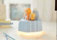 韓國直送－Kakao Friends-RYAN & CHUNSHIK 冰川照明加濕器