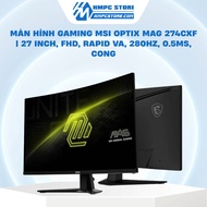 MSI Optix MAG 274CXF Gaming Monitor | 27 inch, FHD, Rapid VA, 280Hz, 0.5ms, curved -