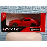 RMZ City 2020 TOYOTA SUPRA Red Stylish Racing Sports 32 34 36 Diecast Car Model Collection Boy Gift 