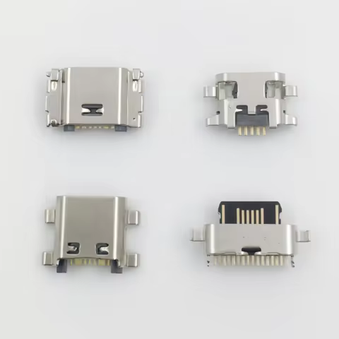 Type-C Micro USB Charging Dock Charge Socket Port Jack Connector For A02 A10 A10s A05s J100 J100 J5