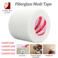 【SG】Self Adhesive Fiberglass Mesh Type Tape Drywall Repair Fiberglass Joint Tape Industrial Grade Ex