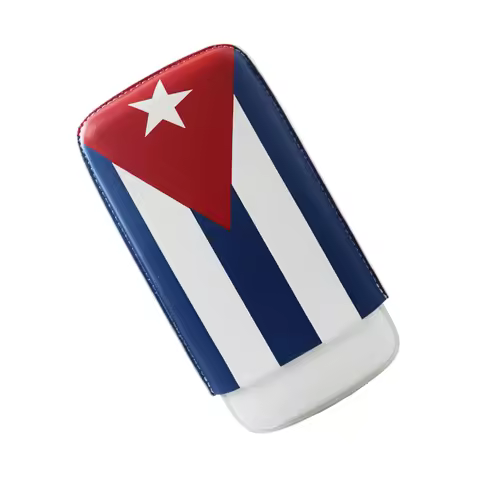 Fashion Portable 2/3 pack Cigar Leather Case Humidor Men's Trend Cigar Smoking Set Cigar Humidor Cas