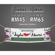 Banner Sangat Murah 3x6ft