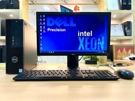 (คอมชุดมือสอง) PC Dell Precision 3420 SFF / Xeon® / Ram 8 GB / SSD 256 GB / จอขนาด 20 นิ้ว