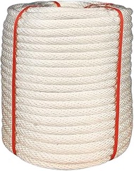 Polyester Rope, Twisted braided polyester rope 10-100 meters 10-22 mm suitable for submersible pumps