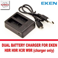 Dual Battery Charger for EKEN H8R H9R H3R W9R (charger only)