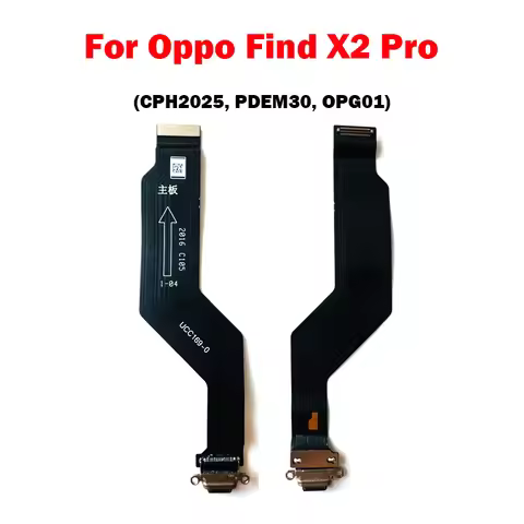 For OPPO Find X2 Pro Charging Dock Port USB Connector Mainboard Flex Cable