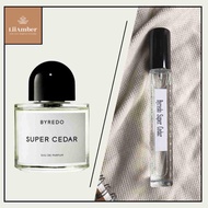 [Ready Stock] BYREDO Super Cedar 10ml Decant Perfume (Minyak Wangi Unisex)