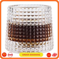 One Two Cups Spinning Wobble Cognac Wine Glass 150ml Square