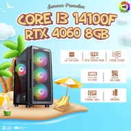 BONMECOM2 / CPU Intel Core I3 14100F / RTX 4060 8GB / Case เลือกแบบได้ครับ
