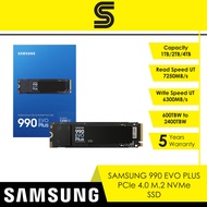SAMSUNG 990 EVO Plus PCIe 4.0 M.2 NVMe SSD - 1TB/2TB/4TB