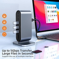 2026新品12 in 1 USB C HUB Vertical TF Card Reader USB 3.0 4K 20260828 2026新品12 in 1 USB C HUB Vertical