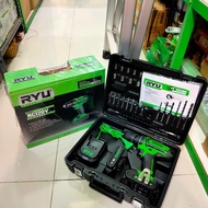 Cordless Impact Drill Ryu RCI20V / RCI 20V Mesin Bor Baterai RYU / Mesin Bor Cas Baterai Ryu 20V RCI RYU20V / Mesin Bor Baterai RYU 20V 2 Baterai