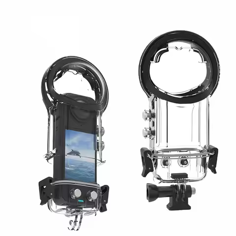 Underwater 40M Dive Case For Insta360 X4 Waterproof Housing Box Cover For Insta 360 X4 Diving Shell 