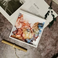 【高雄場】下班隨手作 | 經典北歐酒精畫木托盤