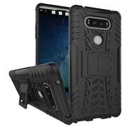 Tough Rugged Hybrid PC and Plastic Heavy Duty Armor Case for LG V20