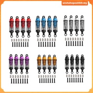 [WishshopeehhhMY] 4Pcs Oil Shock Absorbers for RC Car RC Shocks 55mm Upgrade Parts Metal Dampers Set