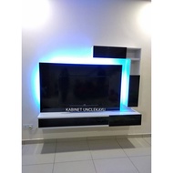 INSTALLMENT Wall mount modern floating tv cabinet / kabinet tv moden gantung (2804932149)