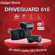 กล้องติดรถยนต์ SCENE รุ่นDrive Guard 610 l 2K+WiFi+Seiko SDS Battery