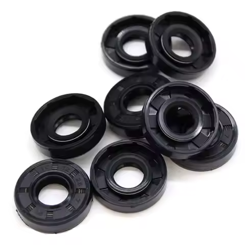 ID 8mm NBR Nitrile Rubber Skeleton Oil Seal,Rotary shaft lip seal,10Pcs in a pack,8x12x13x14x15x16x1