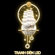 Luxury WHITE JADE BOAT mirror painting - uv printed Mica material - Wall painting