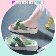 Thick-soled sandals slippers 2021 spring and summer new net red women's summer wear all-match flip-f