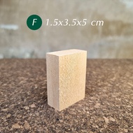 Basswood (F) 1.5x3.5x5 cm For Carving