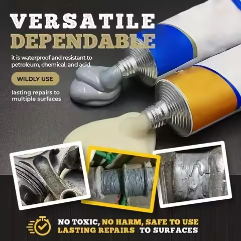 1set A+B Metal Repairing Adhesive 20g 50g 100g Super Glue Iron Steel Auto Radiator Water Tank Weldin