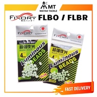 FIXORY LUMINOUS BEAD MANIK FLBO / FLBR 4mm-7mm 30pcs