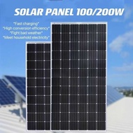 SOLAR PANEL 100WATTS 160WATTS 200WATTS 300WATTS OUTDOOR WATERPROOF SUN POWER MONOCRYSTALLINE