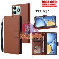 ITEL A90 Case Flip cover leather case premium for ITEL A90