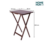 Hakone Homehuk Wooden Folding Cross Legged Side Table