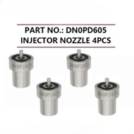 LT 4pcs Diesel Fuel Injector Nozzle Tips DN0PD605 for Mazda Bongo Titan Engine R2 J19A VS