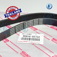 🔥Toyota Thailand🇹🇭Toyota Vellfire Alphard AGH30 2.5 2015-2022 6PK1244 Fan Belt 90916-02732 6PK1240 6