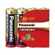 Panasonic  國際牌 Panasonic 大電流鹼性電池3號4入(環保包)