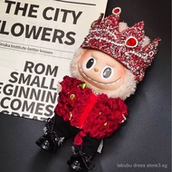 Doll clothes GD Rose17cm GDragon World Concert Outfit bubugd Bubu Wearable Baby Clothes Crown Neckla