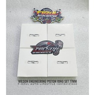 Wilson Engineering Piston Rings Set 76MM 77MM 78MM