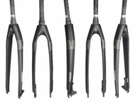 TOSEEK Carbon MTB Mountain Road Bike Rigid Disc Brake Tapered Fork 26/27.5/29