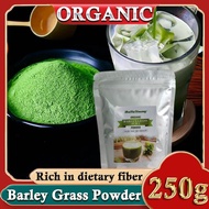 Barley Grass Powder 100% Pure &amp; Organic Organic Barley Grass Powder Pure Organic Barley for Women and Men 250g RAW, GREENISH LIKE LEAVES, NO PRESERVATIVE,NON GMO