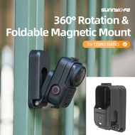 For DJI Osmo Nano Magnetic Mount Base, For DJI Osmo Nano 360-Degree Rotating Foldable Nano Camera Tr