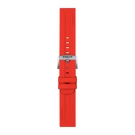 TISSOT OFFICIAL RED SILICONE STRAP LUGS 22 MM (T852047920)