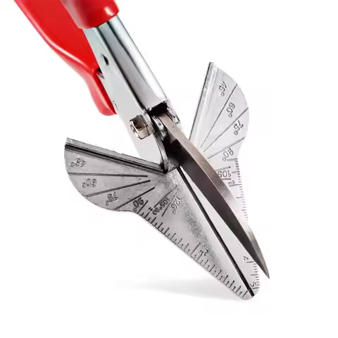 Miter Cutter Multifunctional Hand Scissor PVC PE Plastic Pipe Shears 45 Degree To 120 Degree Woodwor